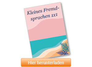 Fremdsprachen 1x1